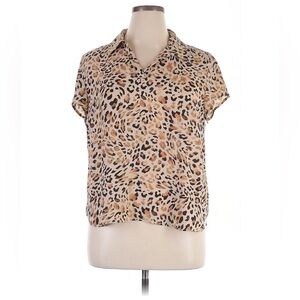 Cabi Lynx Blouse. #6090. Large.